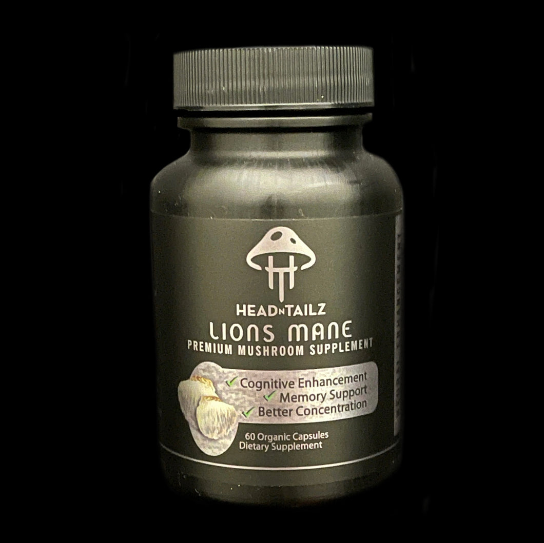 Lions Mane Mushroom Capsules